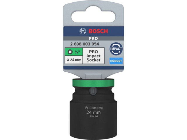 PRO Impact Socket Bosch, 1/2, 24mm, standardni, 2608003054